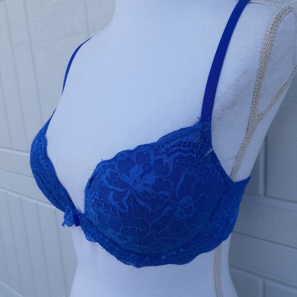Victoria's Secret Pink Racerback Bra Size 32 DD - Picture 2 of 6